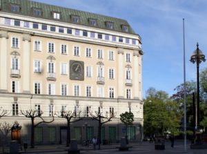 Former Kreditbanken Norrmalmstorg Stockholm Sweden