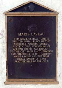 Supposedly the tomb of Marie Laveau