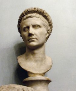 Bust of Augustus located in Musei Capitolini, Rome