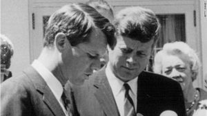 John and Robert Kennedy, Shortly before John's assassination.
