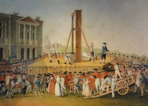 Execution of Marie on October 16, 1793