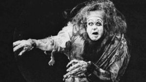 The very first monster from the 1910 silent film of "Frankenstein"
