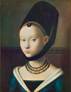 Portrait of a Young Woman 1470 by Petrus Christus