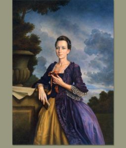 A portrait based on descriptions of Martha.