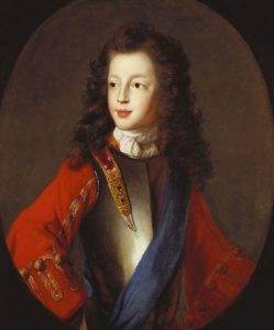 James Francis Edward, about 1703, portrait in the Royal Collection attributed to Alexis Simon Belle Photo Credit- Wikipedia