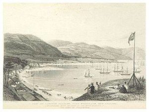 Lambton Harbour, quite likely where Sarah landed as a settler, and her first sight of her new home.