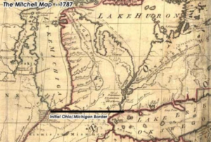 Mitchell Map from 1787 Photo Credit- Mental Floss