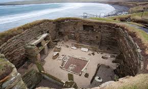 Excavations on Skara Brae- photo credit- https://www.historicenvironment.scot/visit-a-place/places/skara-brae/