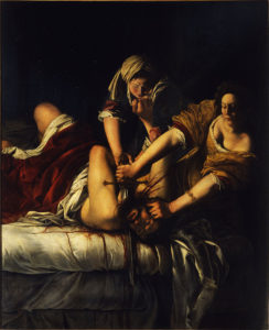 Judith Slaying Holofernes (1614–20) Oil on canvas 199 x 162 cm Galleria degli Uffizi, Florence