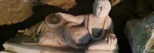 Statue from an intact Etruscan tomb Photo Credit- www.archaeology.org