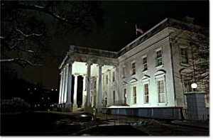 White House at Night. White House photo by Paul Morse
